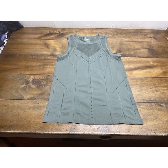 Athleta Green Oxygen Seamless Active Tank Top Women’s Size XL - Picture 4 of 7